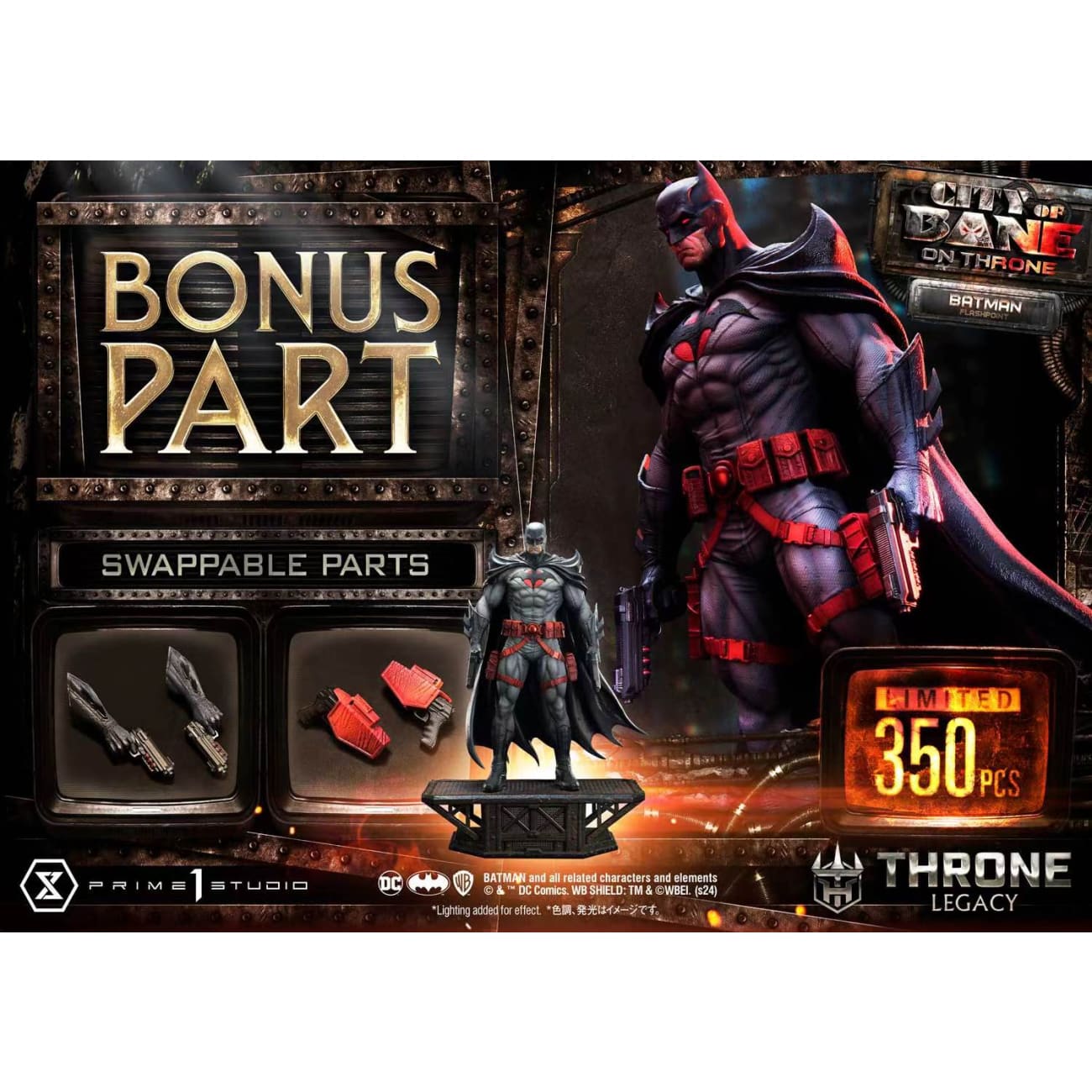 Prime 1 Studio - Flashpoint Batman [2 Variants]