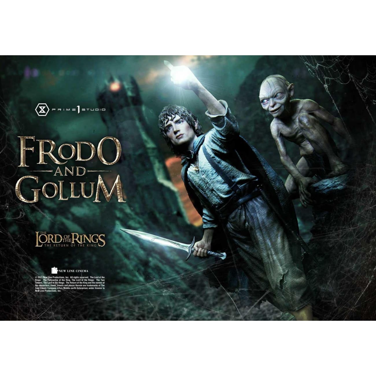 Prime 1 Studio - Frodo and Gollum - Lord of the Rings - Exclusive