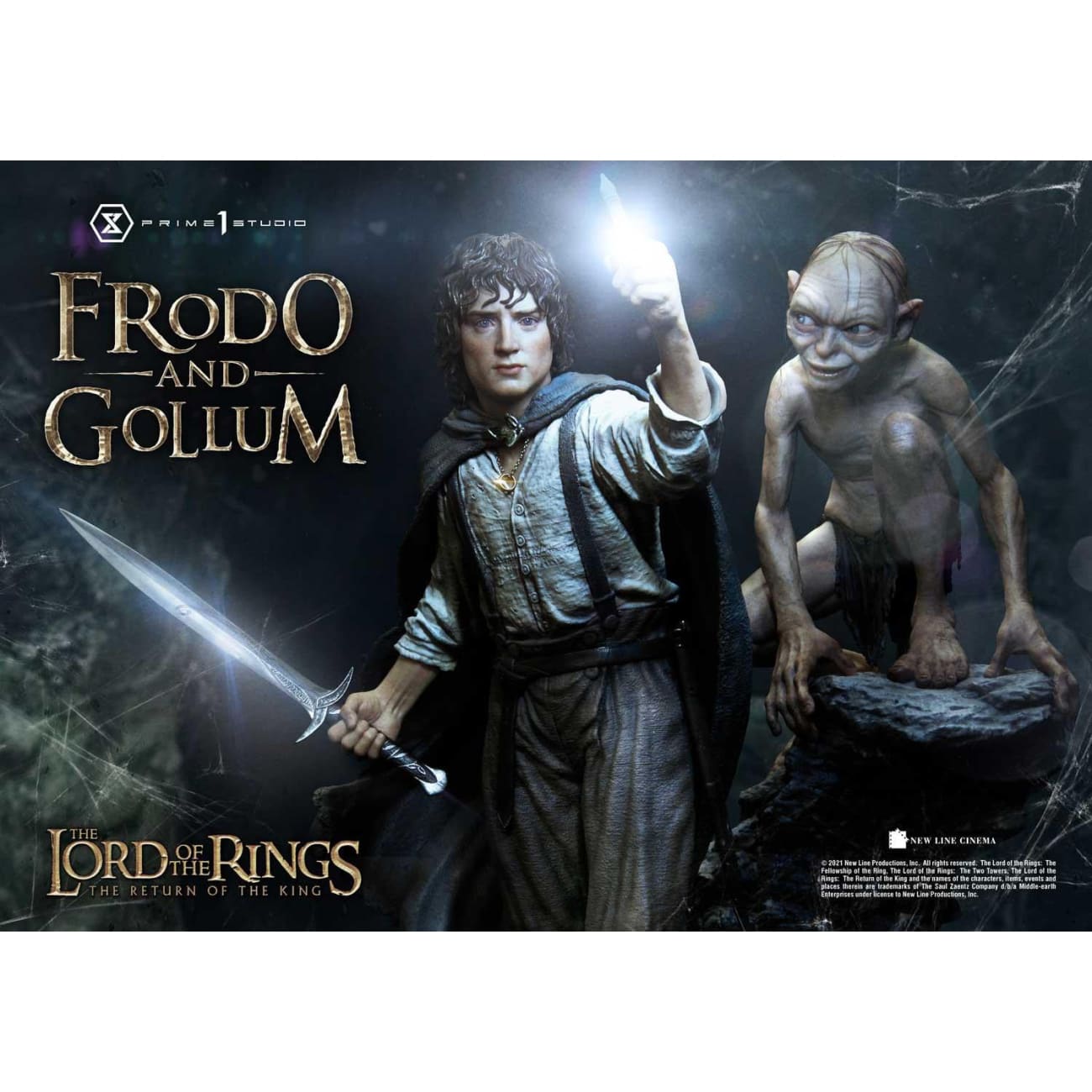 Prime 1 Studio - Frodo and Gollum - Lord of the Rings - Exclusive