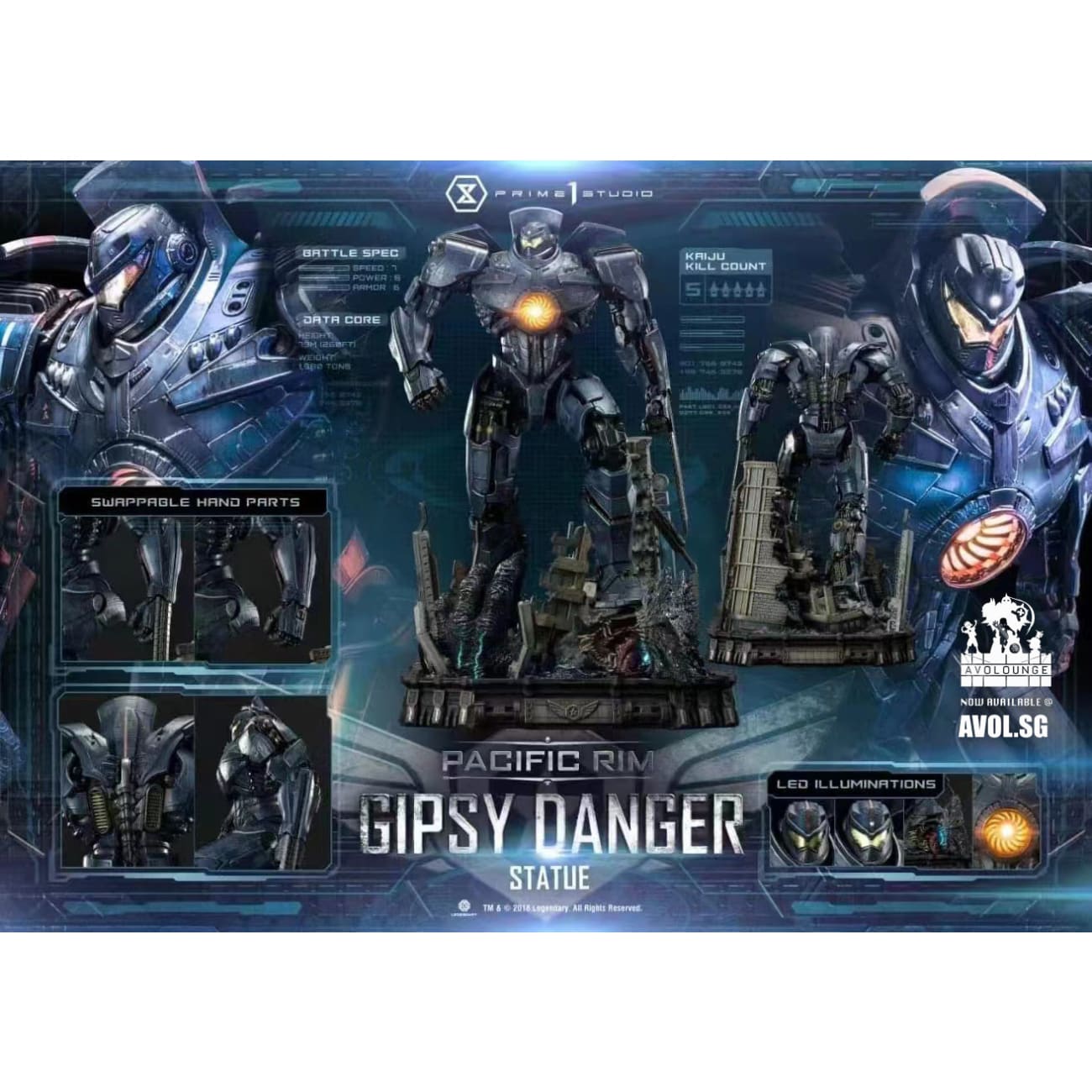  Prime 1 Studio - Gipsy Danger  [1/4 scale]