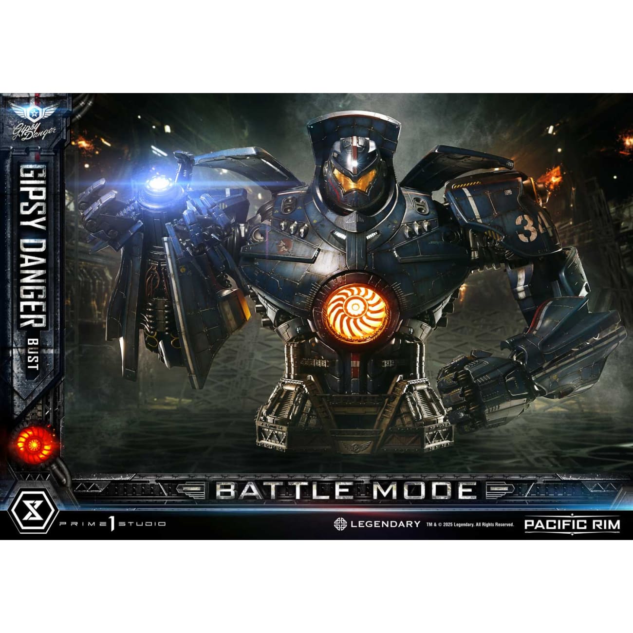 Prime 1 Studio - Gipsy Danger Battle Mode LSPACRIM-02 [Licensed]