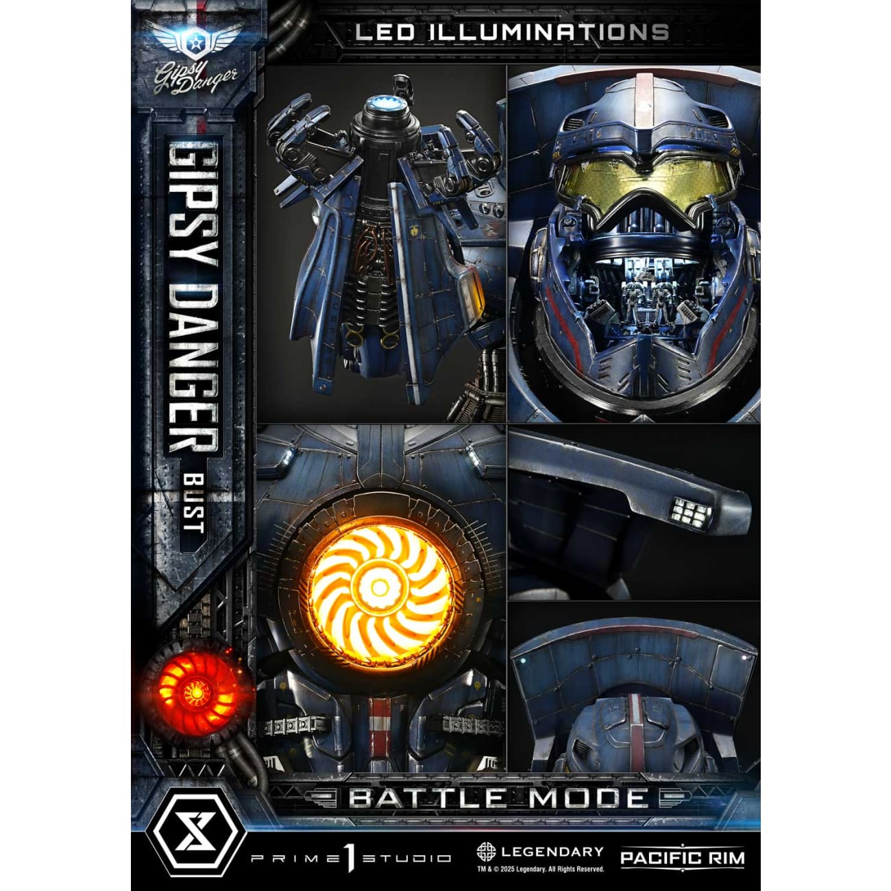 Prime 1 Studio - Gipsy Danger Battle Mode LSPACRIM-02 [Licensed]