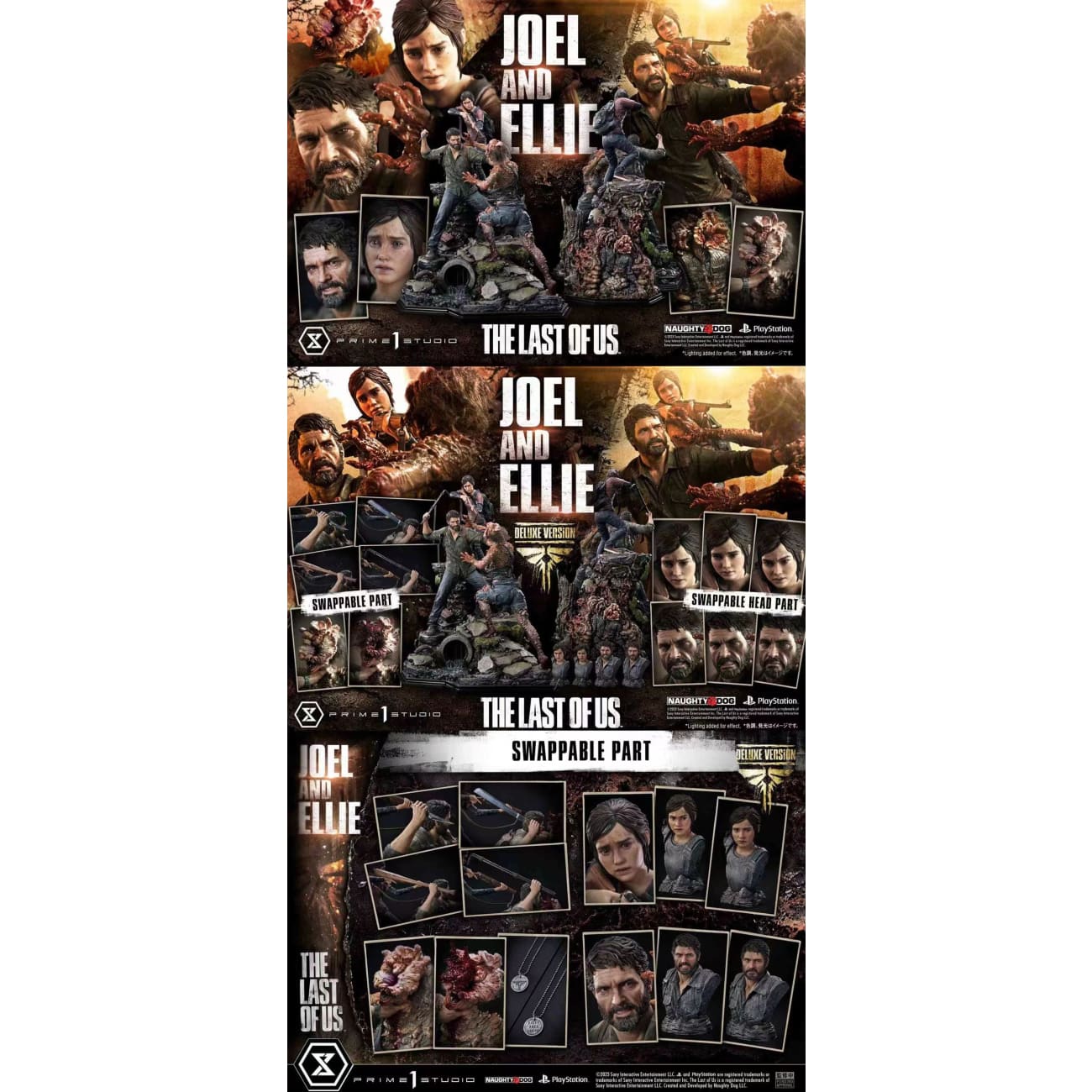 Prime 1 Studio - Joel ＆ Ellie [3 Variants]