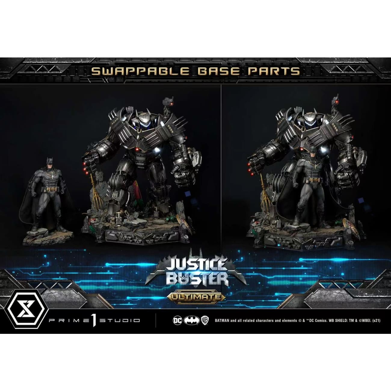 Prime 1 studio - Justice League (Comics) Justice Buster Design By Josh Nizzi Ultimate Version