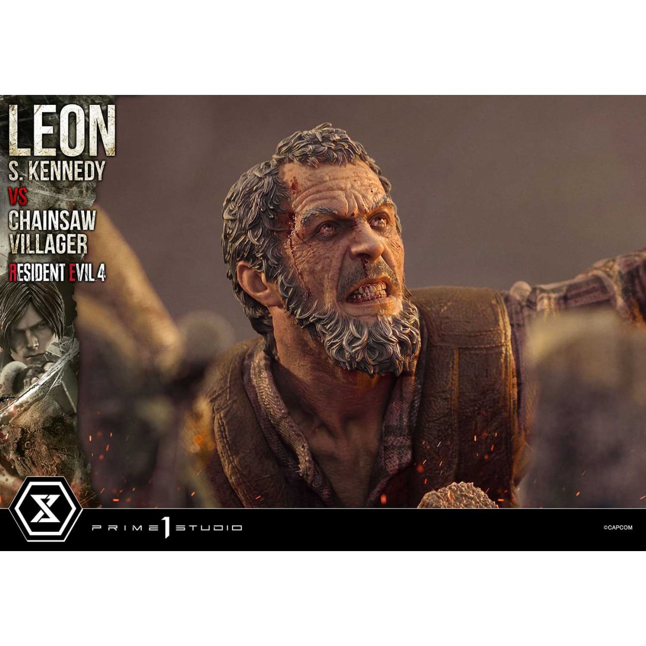 Prime 1 Studio - Leon S. Kennedy VS Chainsaw Villager [2 Variants]