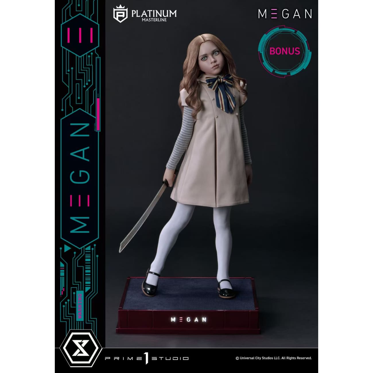 Prime 1 Studio - M3GAN PLMM3G-01 & PLMM3G-01S (Licensed) [2 Variants]