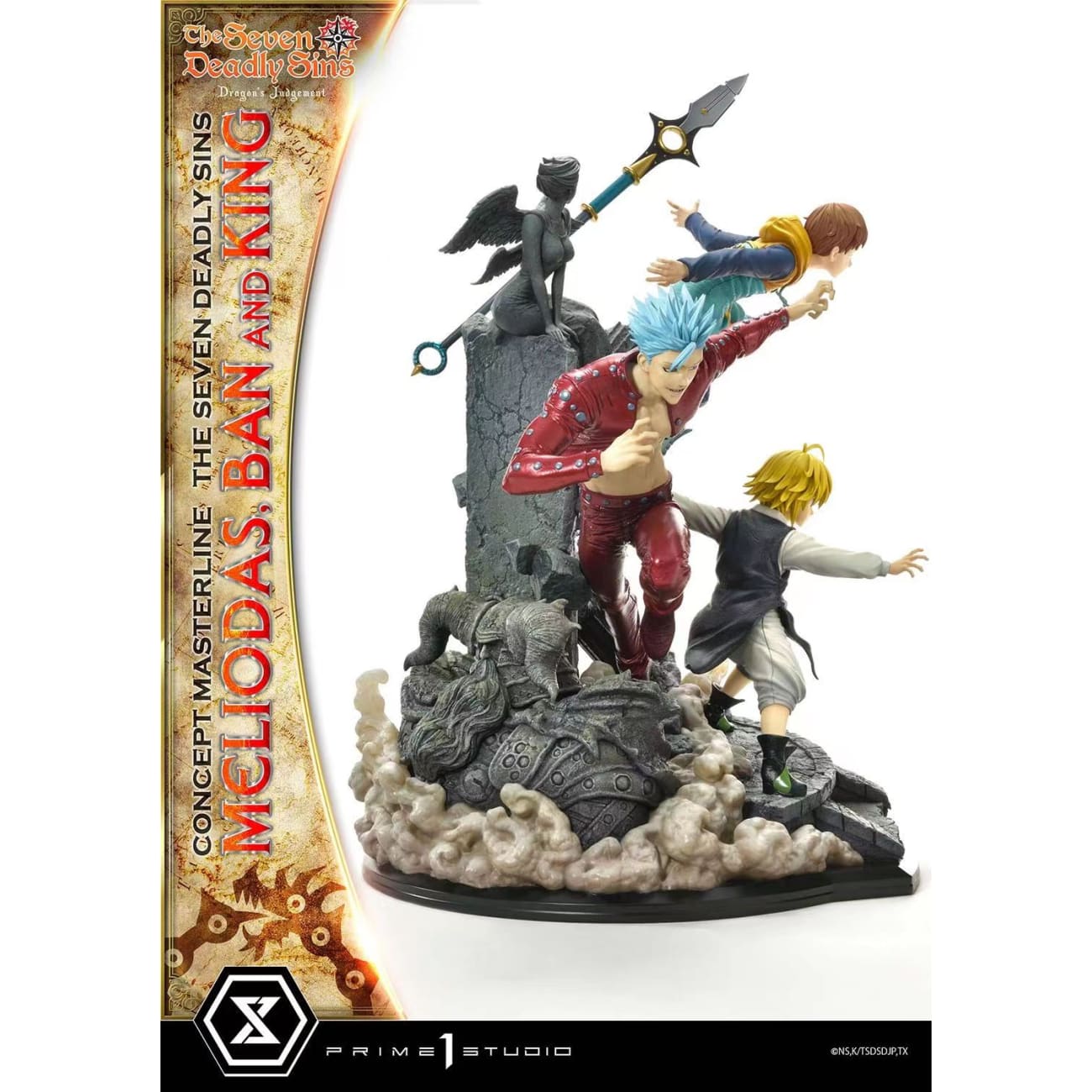 Prime 1 Studio - Meliodas, Ban and King [3 Variants]
