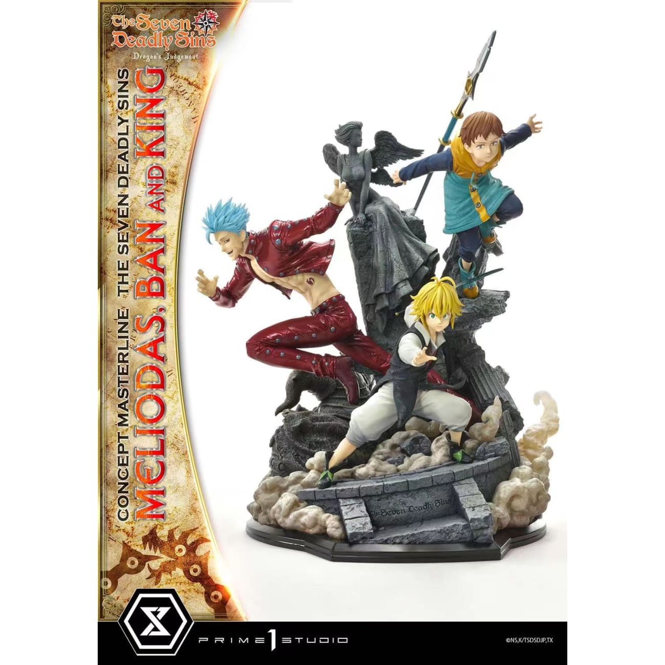 Prime 1 Studio - Meliodas, Ban and King [3 Variants]