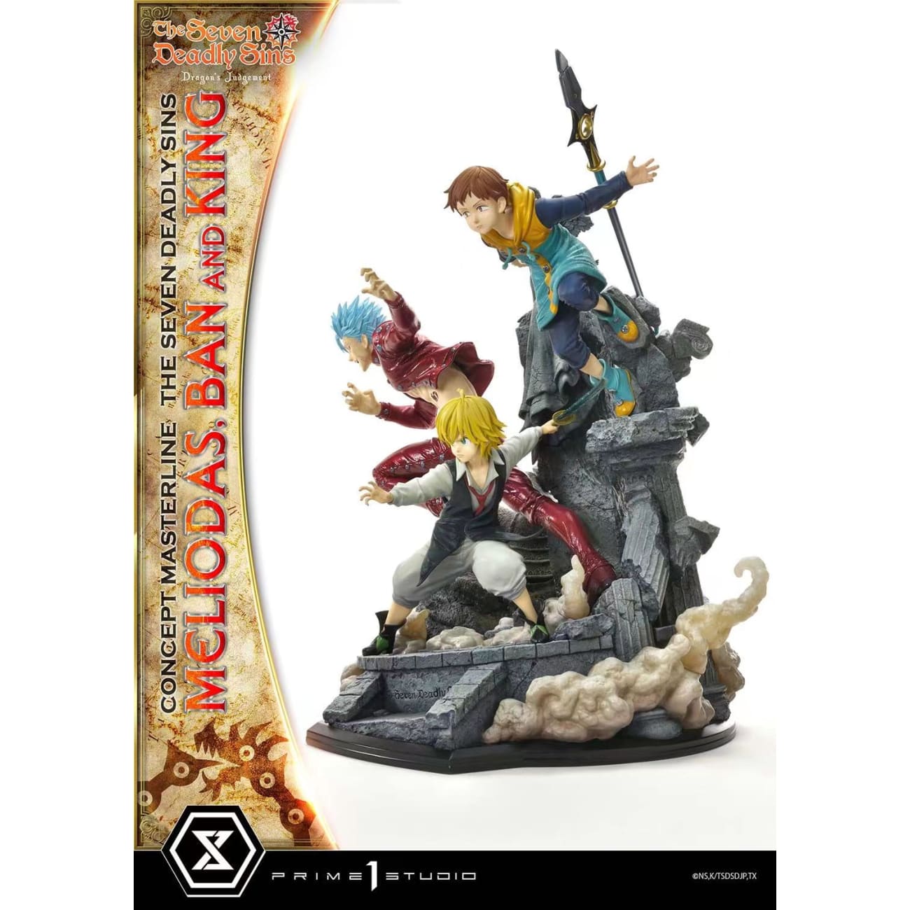 Prime 1 Studio - Meliodas, Ban and King [3 Variants]