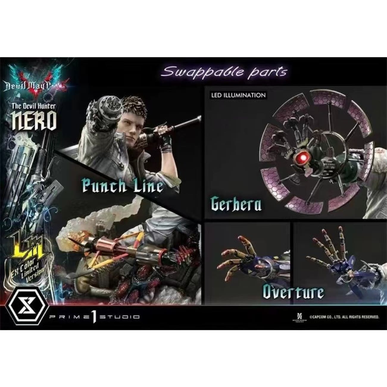 Prime 1 Studio - Nero [EX Color Limited Version][UPMDMCV-01LM]