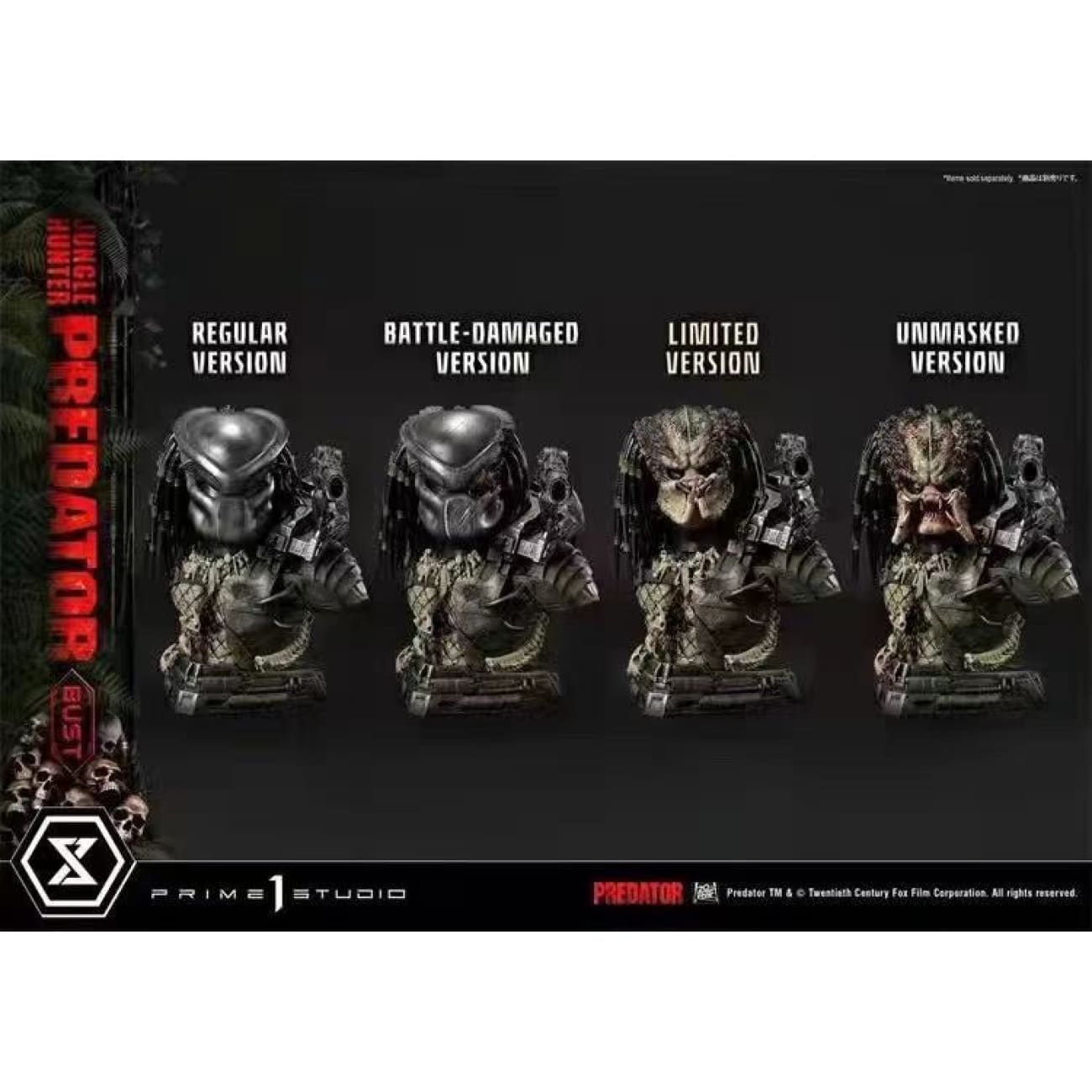 Prime 1 Studio - Predator Bust [4 Variants]