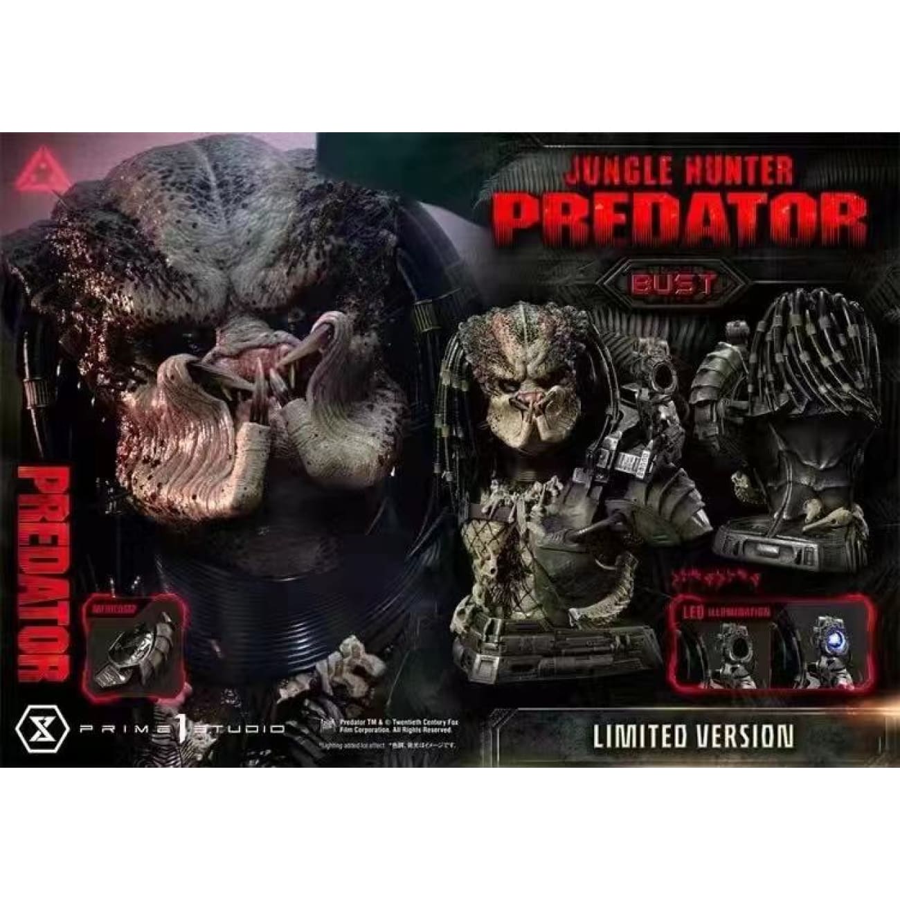 Prime 1 Studio - Predator Bust [4 Variants]