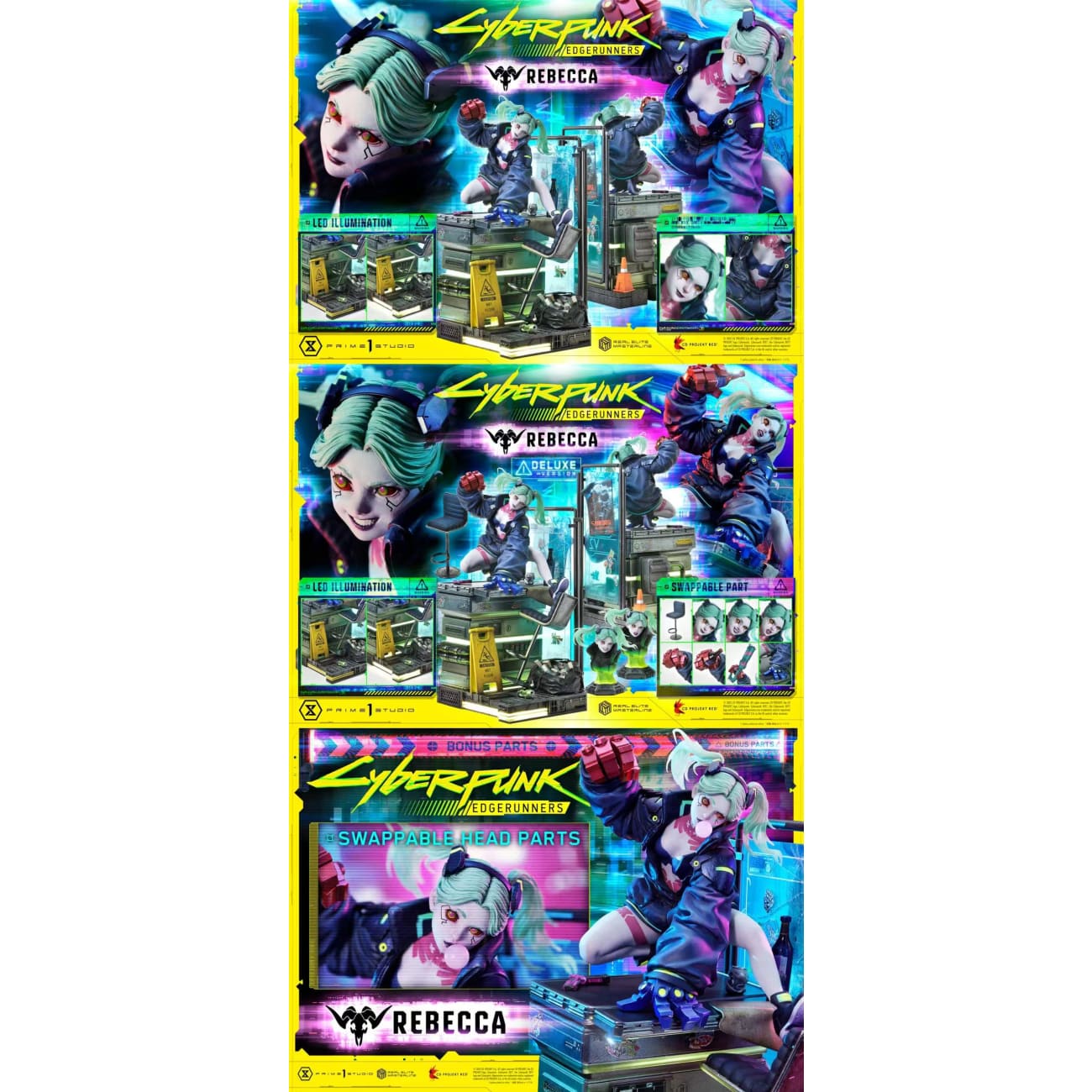 Prime 1 Studio - Rebecca REMCP-03 / REMCP-03DX / REMCP-03DXS [Licensed] [3 Variants]