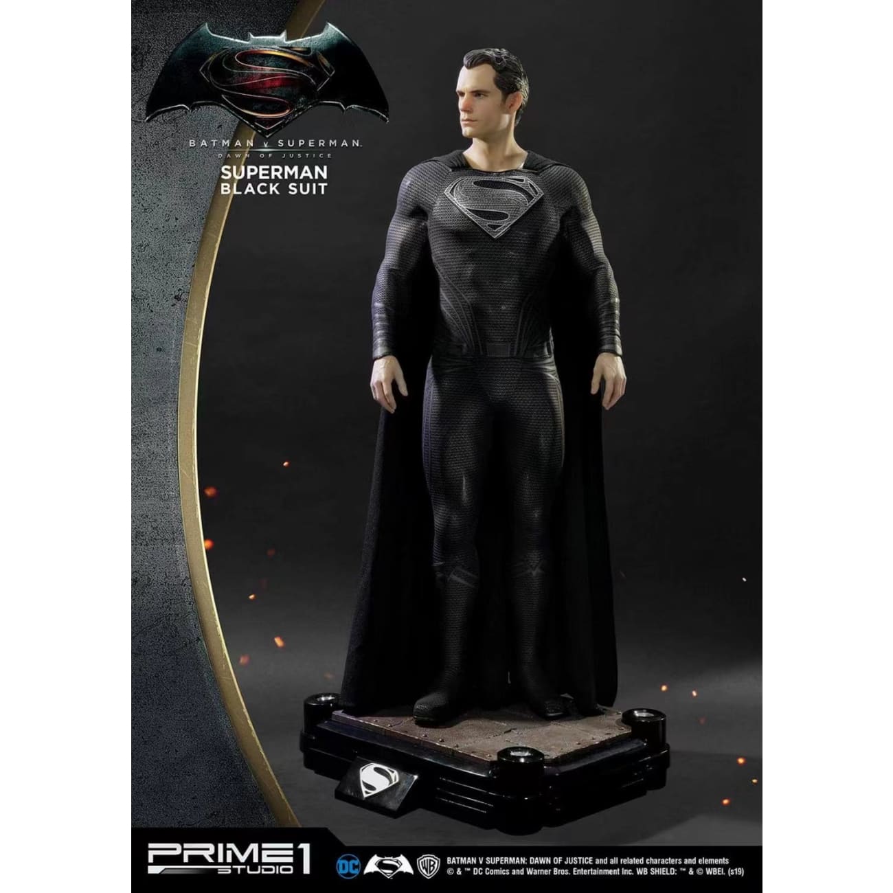 Prime 1 Studio - Superman Black Suit Version [HDMMDC-03BL]