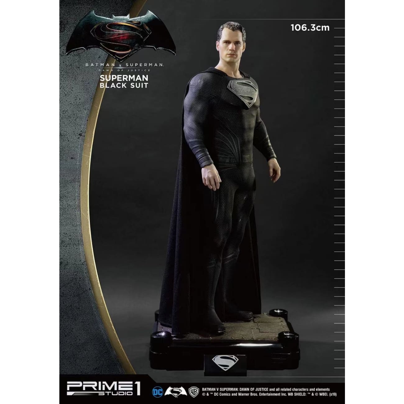Prime 1 Studio - Superman Black Suit Version [HDMMDC-03BL]