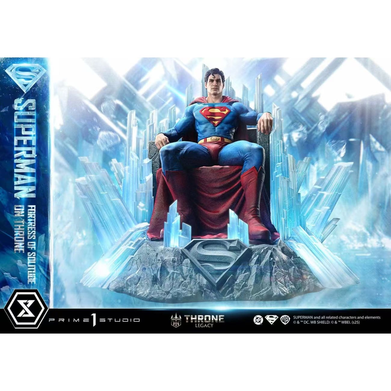 Prime 1 Studio - Superman Fortress of Solitude on Throne TLCDC-08 / TLCDC-08UT / TLCDC-08UTS [3 Variants]