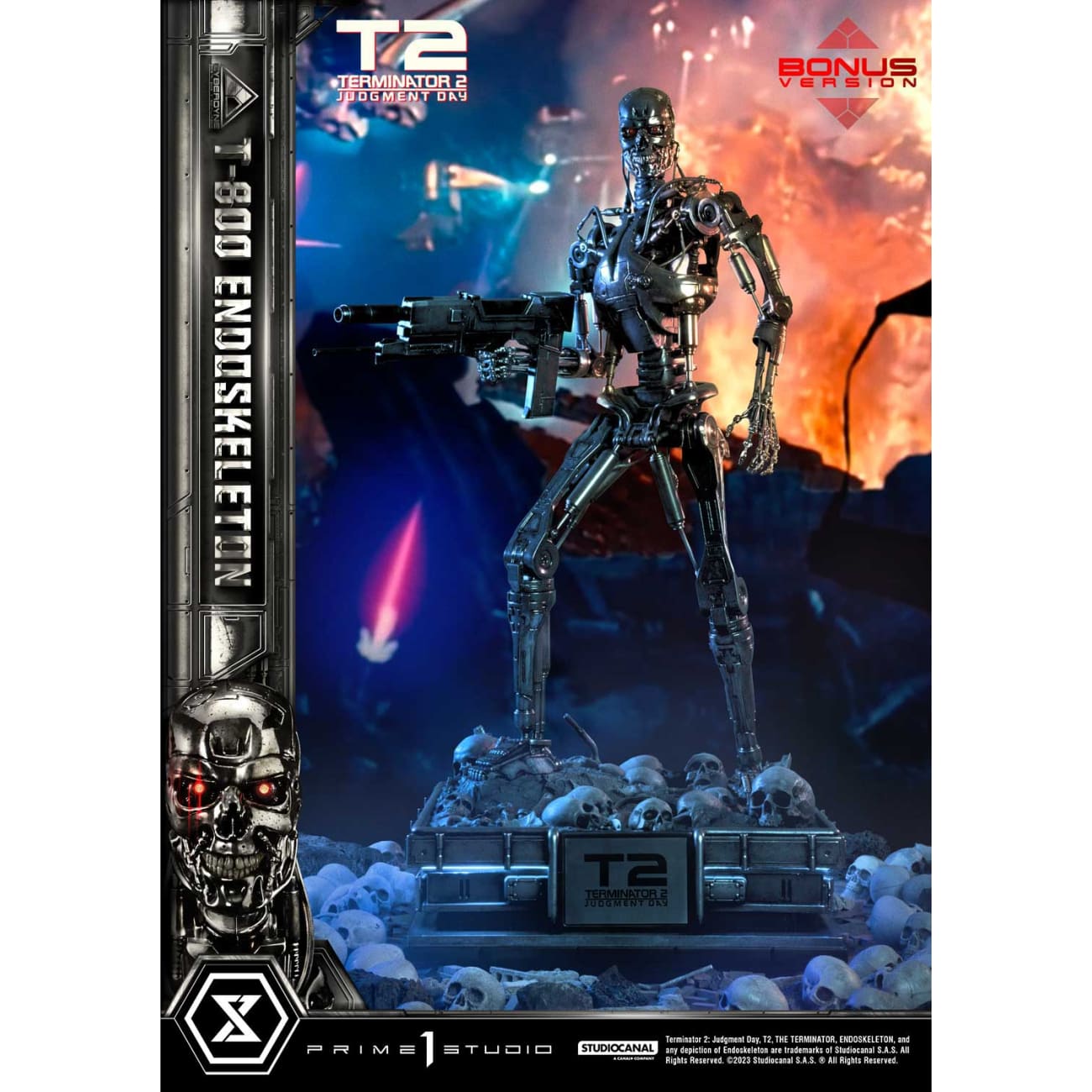 Prime 1 Studio - T-800 Endoskeleton [3 Variants]