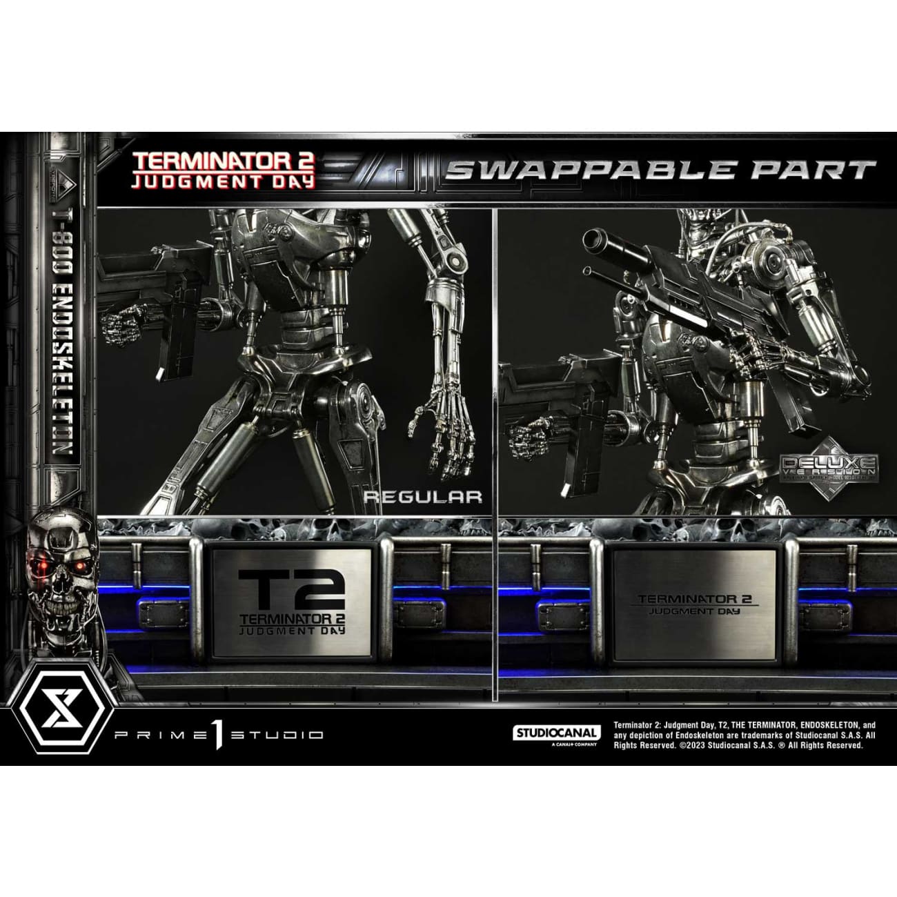 Prime 1 Studio - T-800 Endoskeleton [3 Variants]