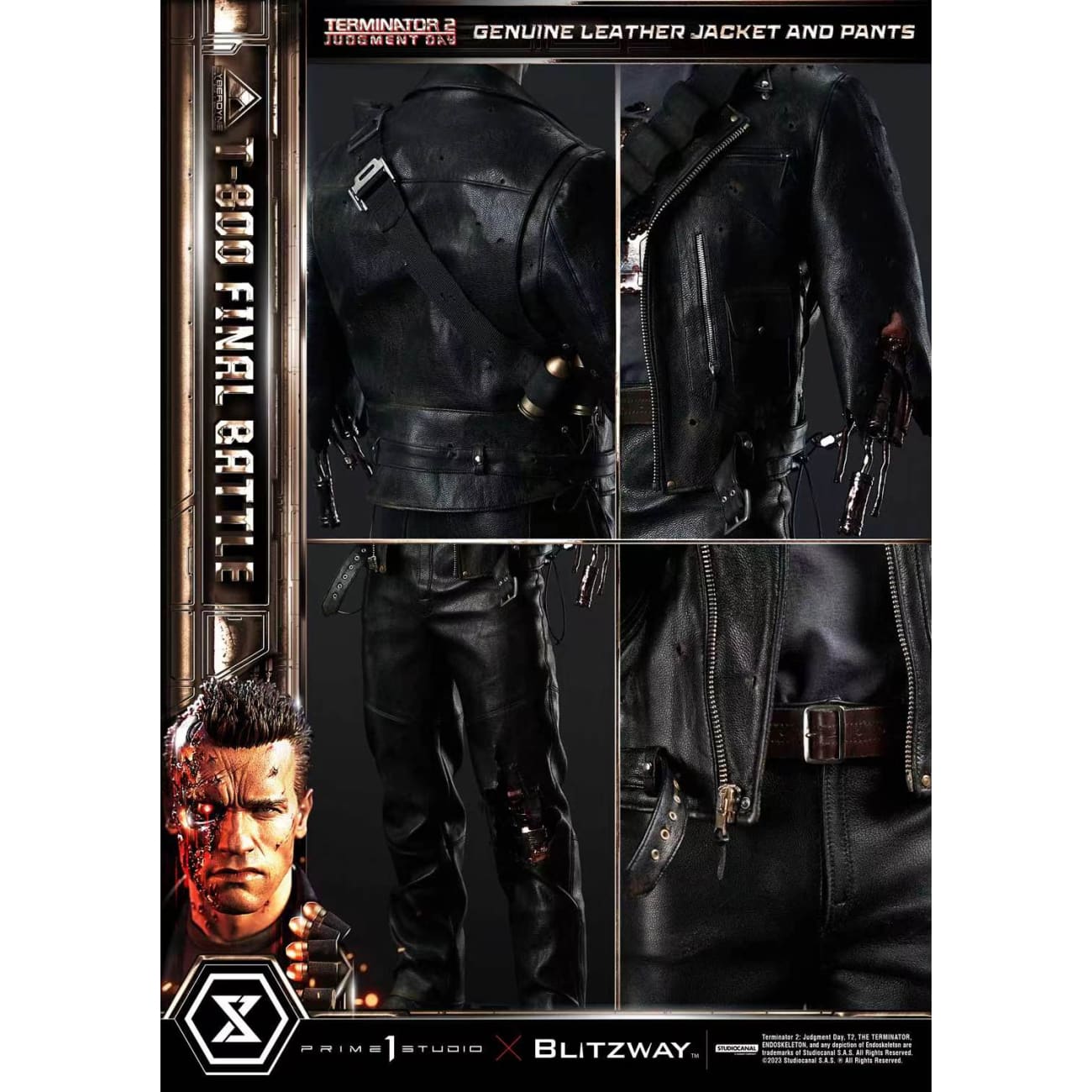 Prime 1 Studio - T-800 Final Battle [3 Variants]