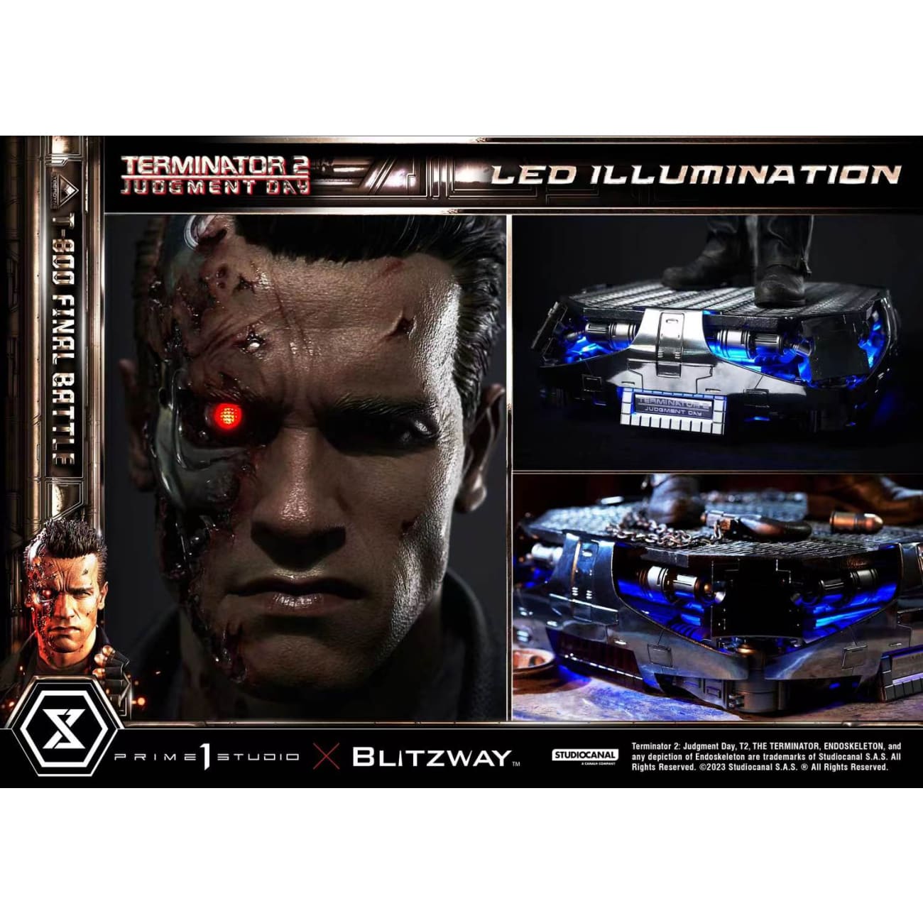 Prime 1 Studio - T-800 Final Battle [3 Variants]