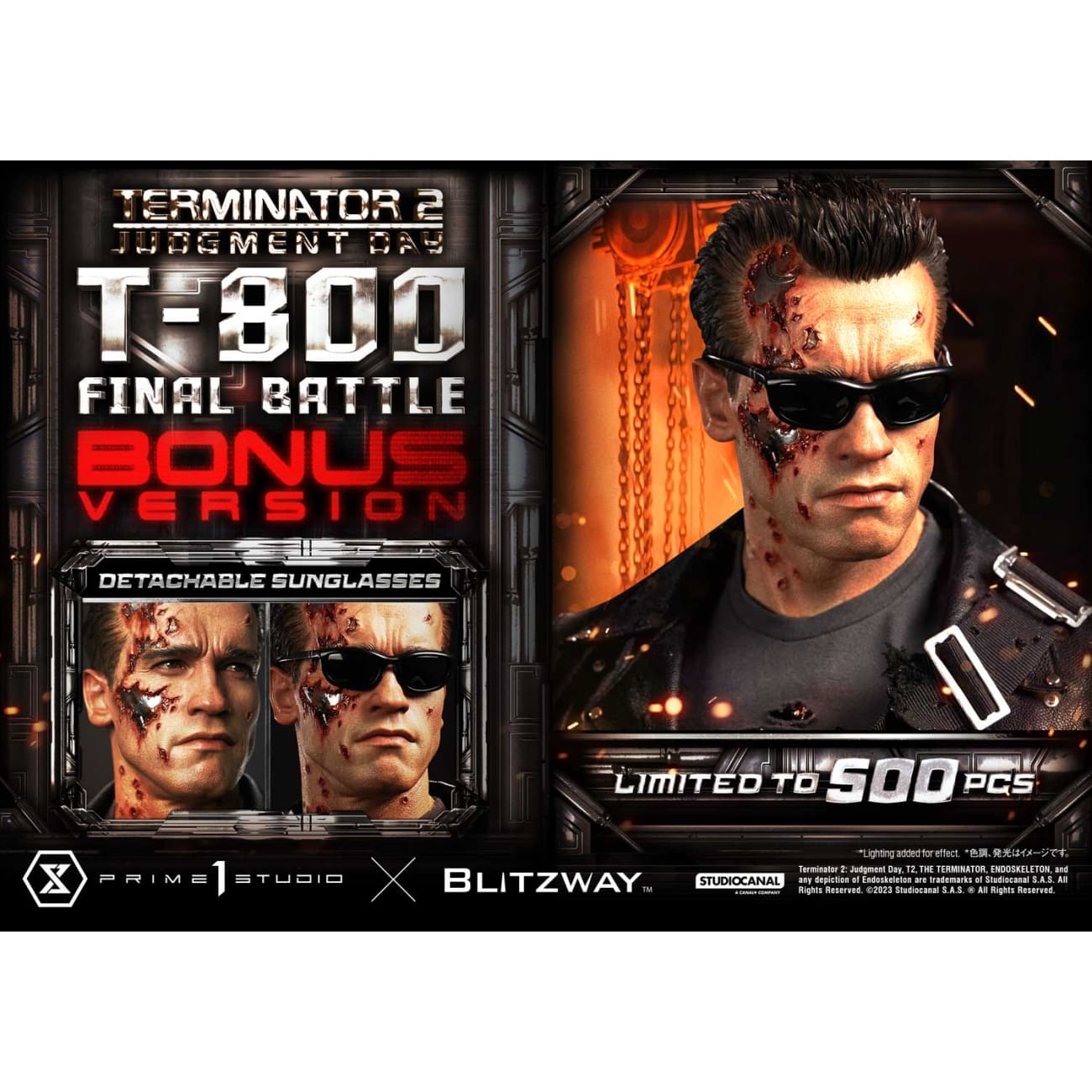 Prime 1 Studio - T-800 Final Battle [3 Variants]