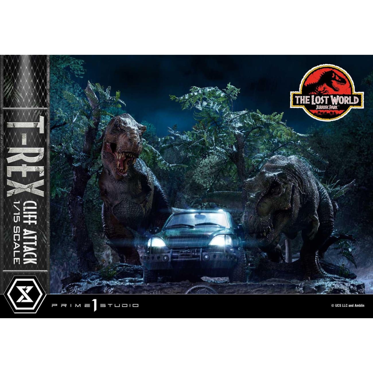 Prime 1 Studio - T-Rex Cliff Attack [2 Variants]