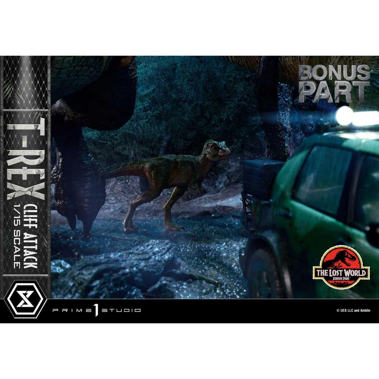 Prime 1 Studio - T-Rex Cliff Attack [2 Variants]