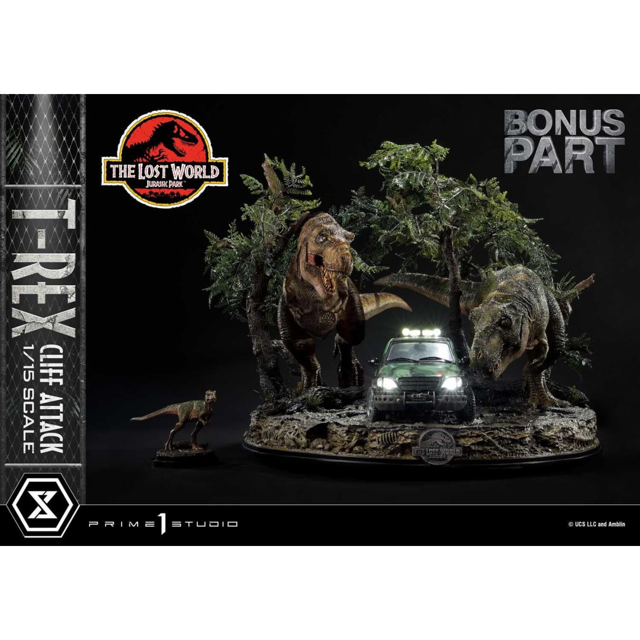 Prime 1 Studio - T-Rex Cliff Attack [2 Variants]