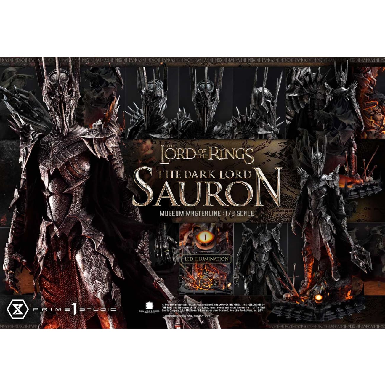 Prime 1 Studio - The Dark Lord Sauron [2 Variants]