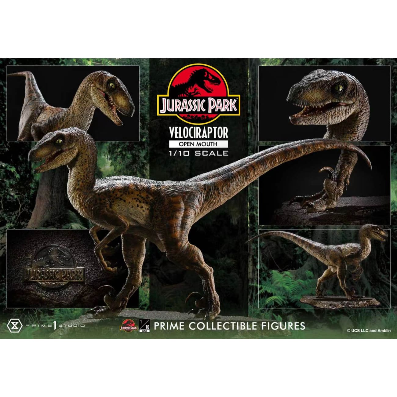 Prime 1 Studio - Velociraptor Open Mouth Ver. [PCFJP-07]