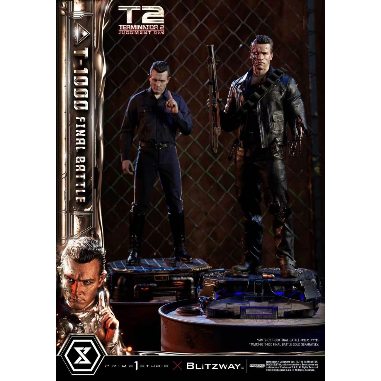 Prime 1 Studio x Blitzway Studio - T-1000 Final Battle [3 Variants]