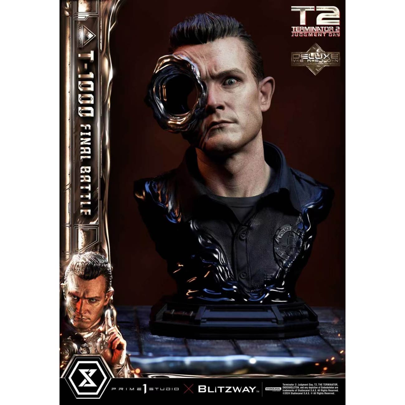 Prime 1 Studio x Blitzway Studio - T-1000 Final Battle [3 Variants]