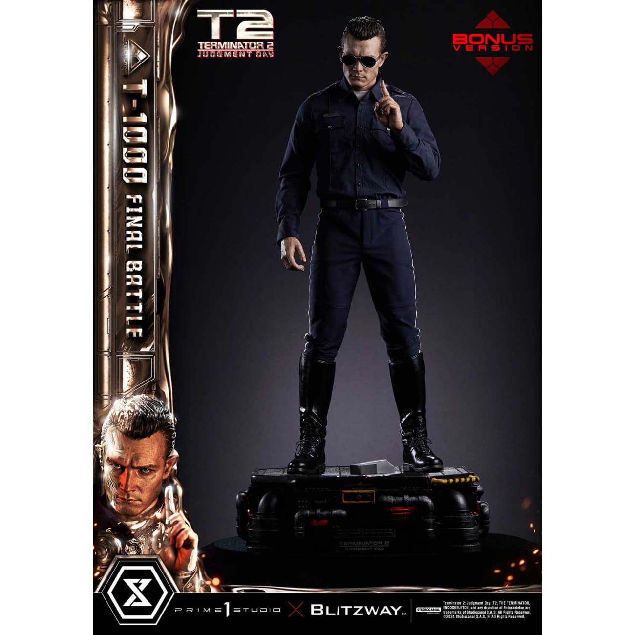 Prime 1 Studio x Blitzway Studio - T-1000 Final Battle [3 Variants]