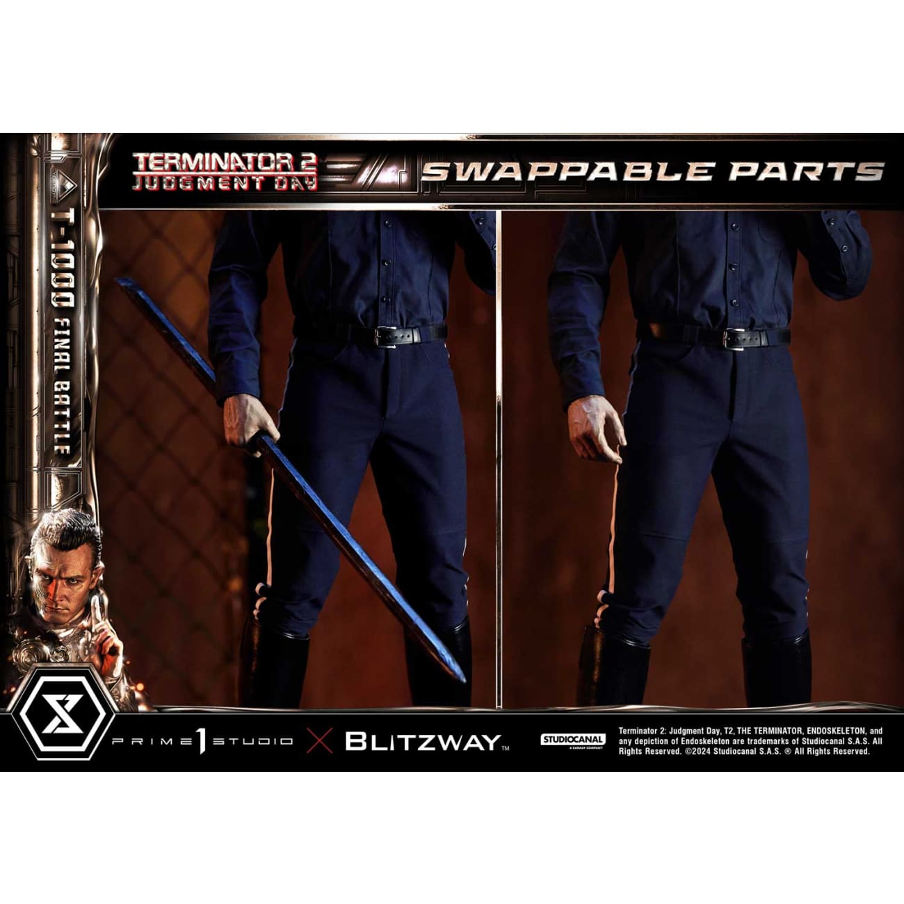 Prime 1 Studio x Blitzway Studio - T-1000 Final Battle [3 Variants]
