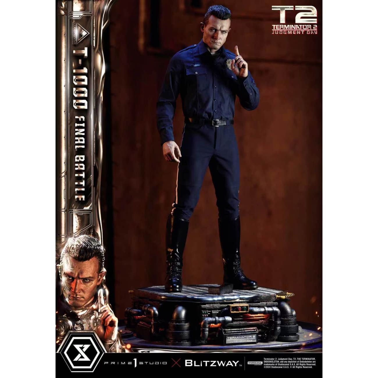 Prime 1 Studio x Blitzway Studio - T-1000 Final Battle [3 Variants]