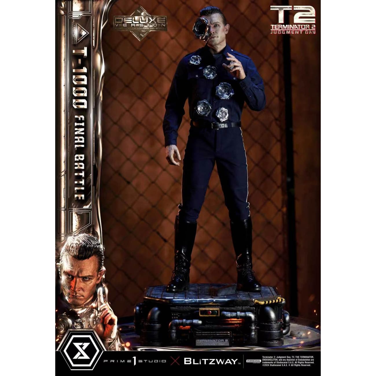 Prime 1 Studio x Blitzway Studio - T-1000 Final Battle [3 Variants]