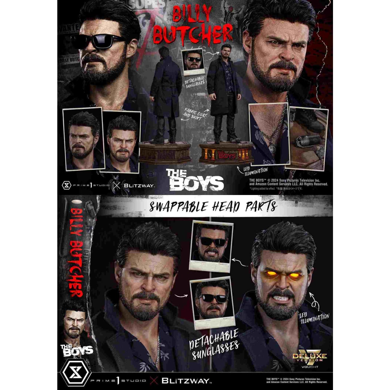 Prime 1 Studio x Blitzway - William "Billy" Butcher [2 Variants]