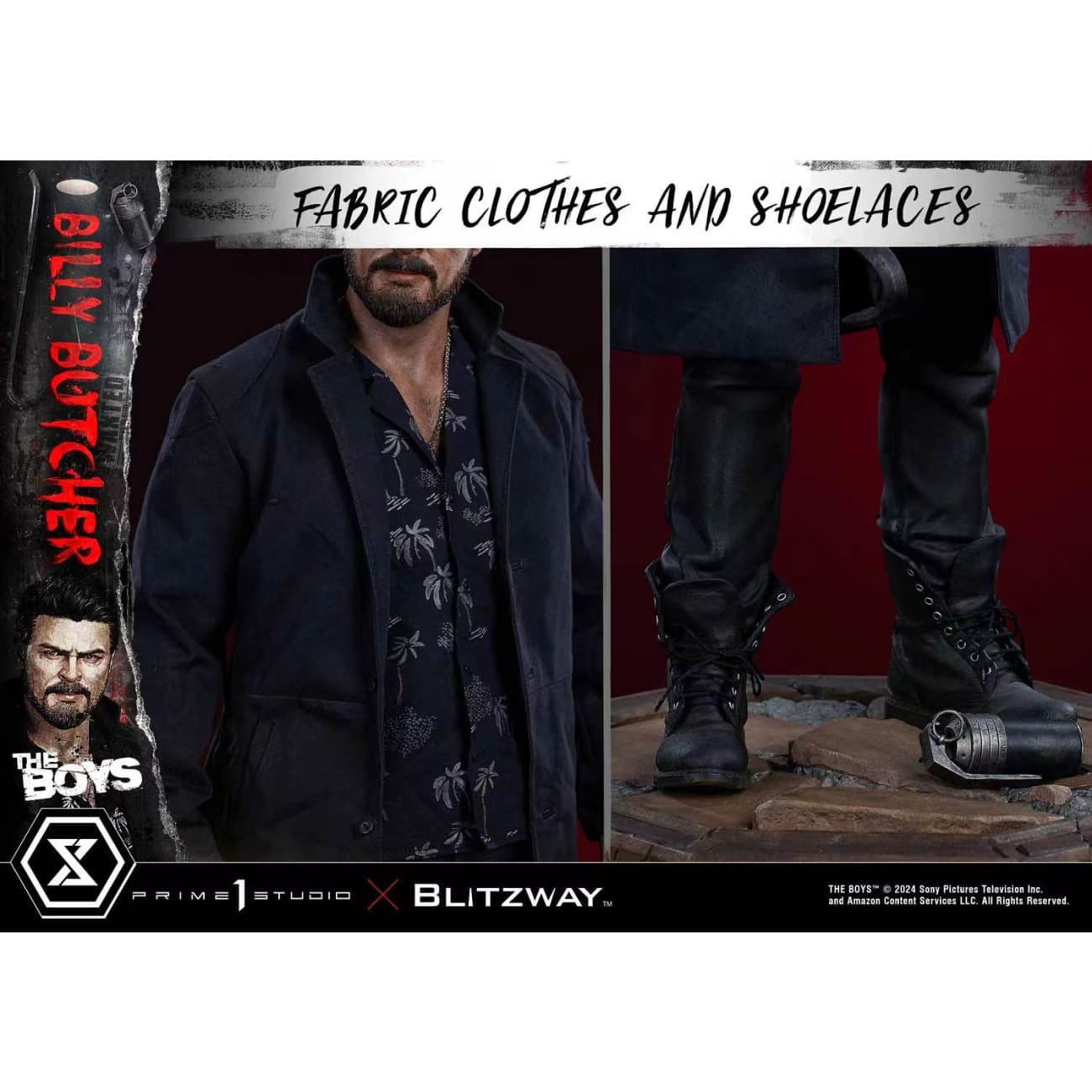 Prime 1 Studio x Blitzway - William "Billy" Butcher [2 Variants]
