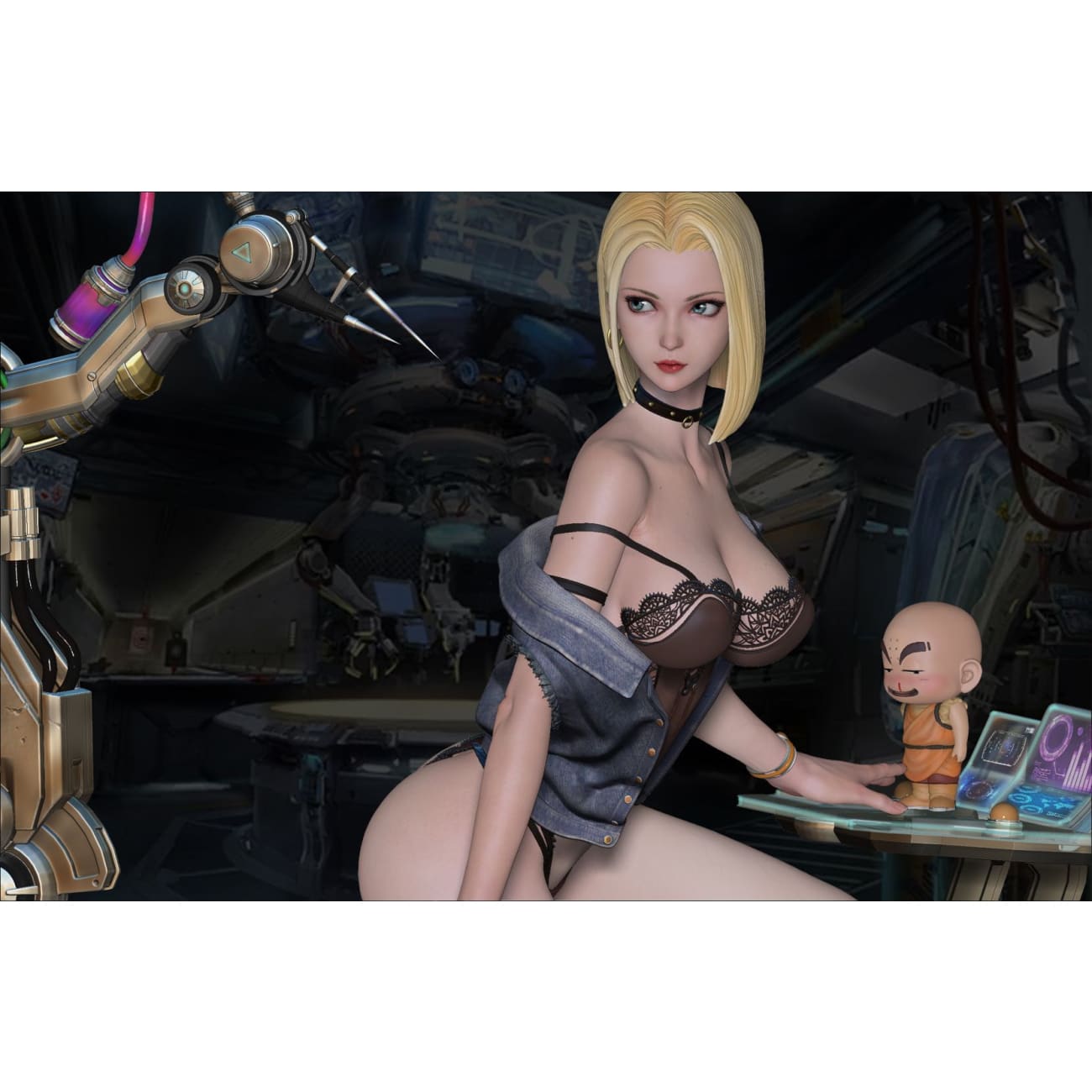 Prism Stone Studio - Android 18 with Kirin