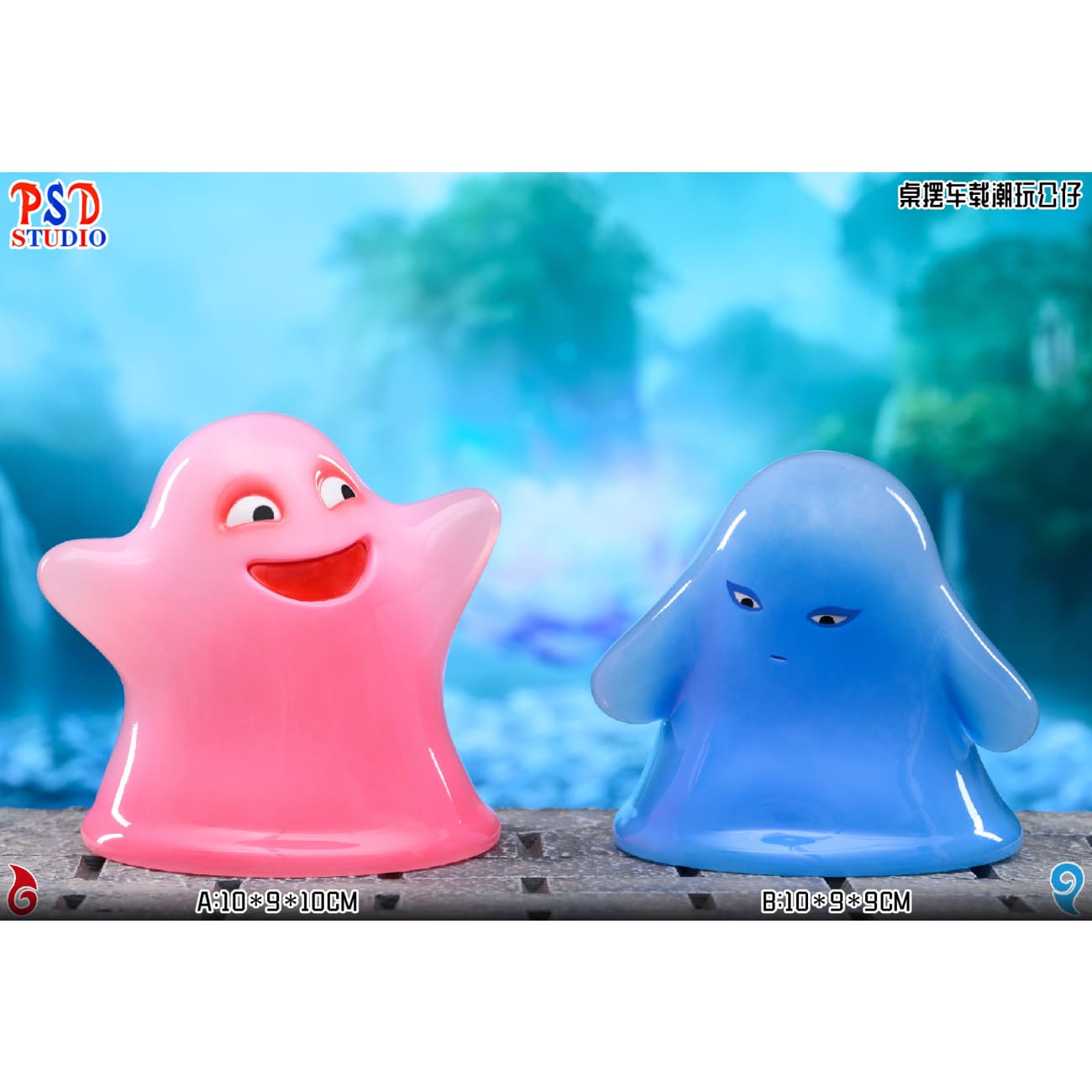 PSD Studio - Lotus Root Powder Nezha & Aobing Table Car Fashion Toy Doll [4 Variants]