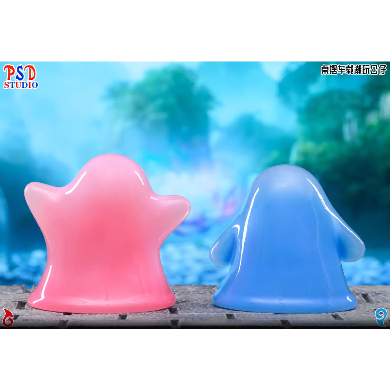 PSD Studio - Lotus Root Powder Nezha & Aobing Table Car Fashion Toy Doll [4 Variants]