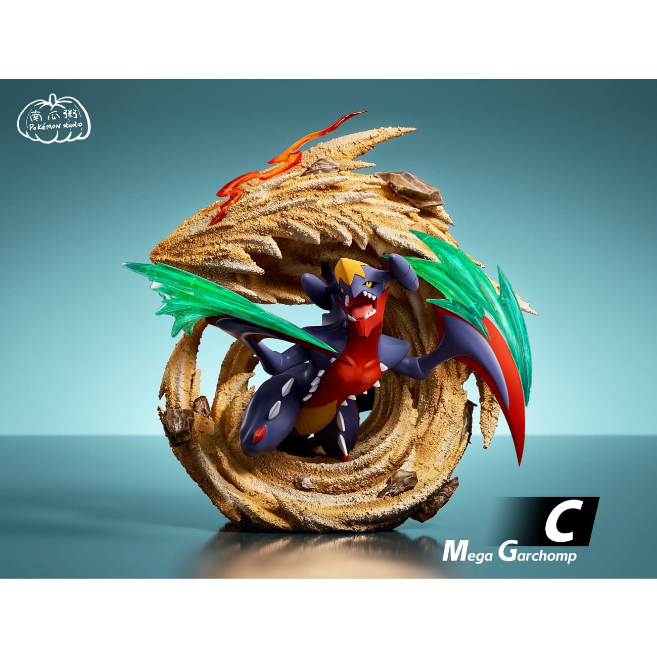 Pumpkin Porridge Studio - Mega Garchomp [4 Variants]