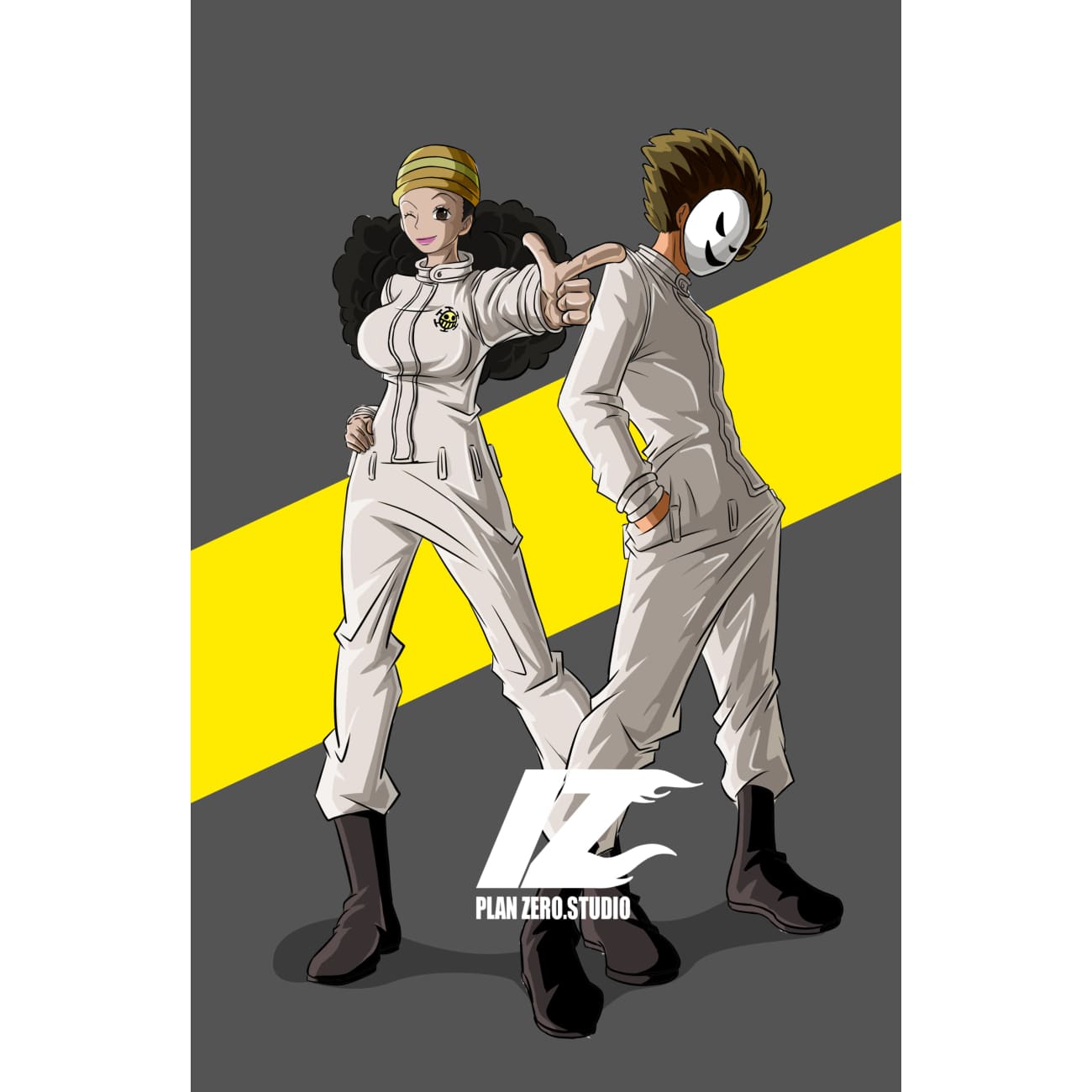 PZ Studio - Ikkaku & Hakugan