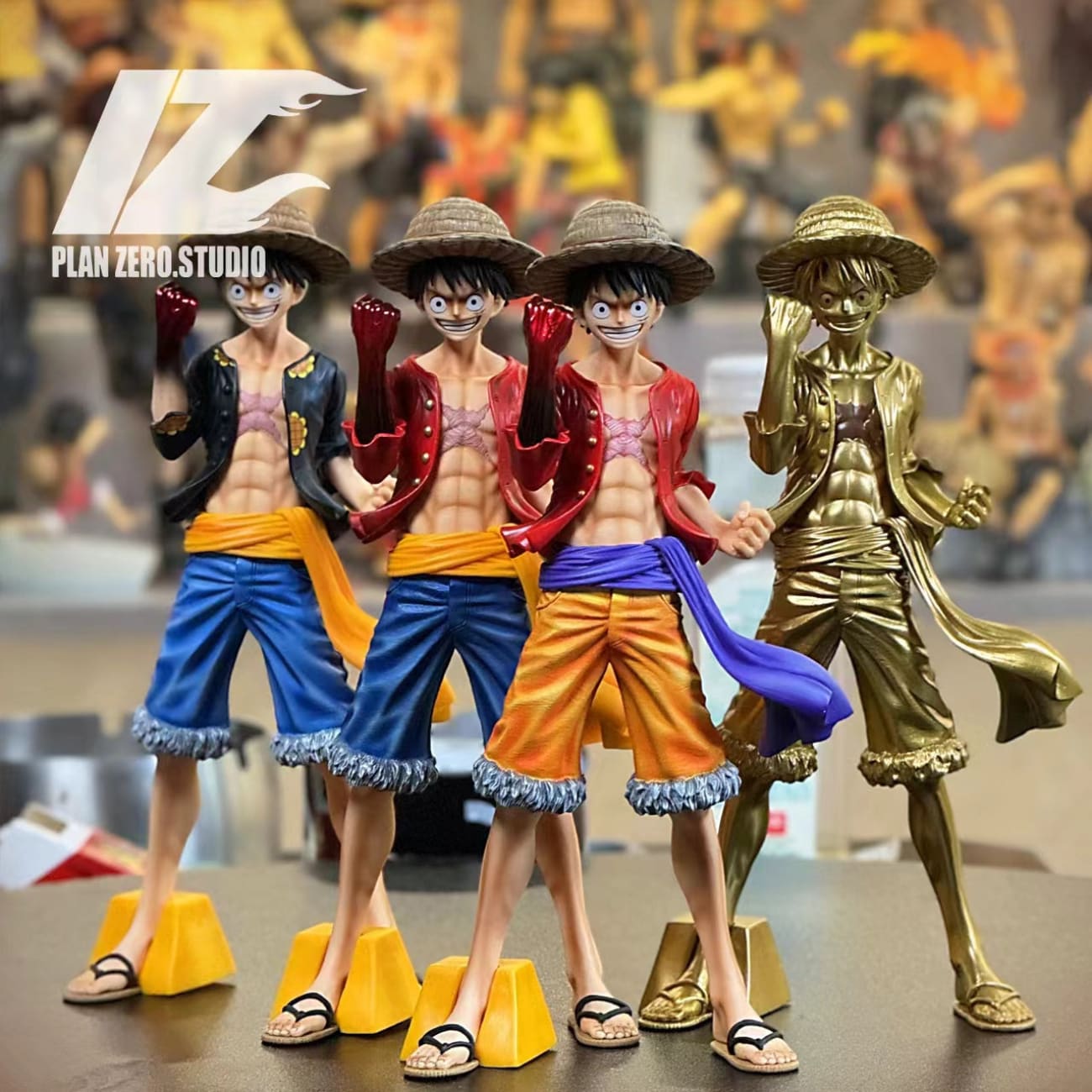 PZ Studio - Monkey D. Luffy 50th Anniversary [5 Variants]