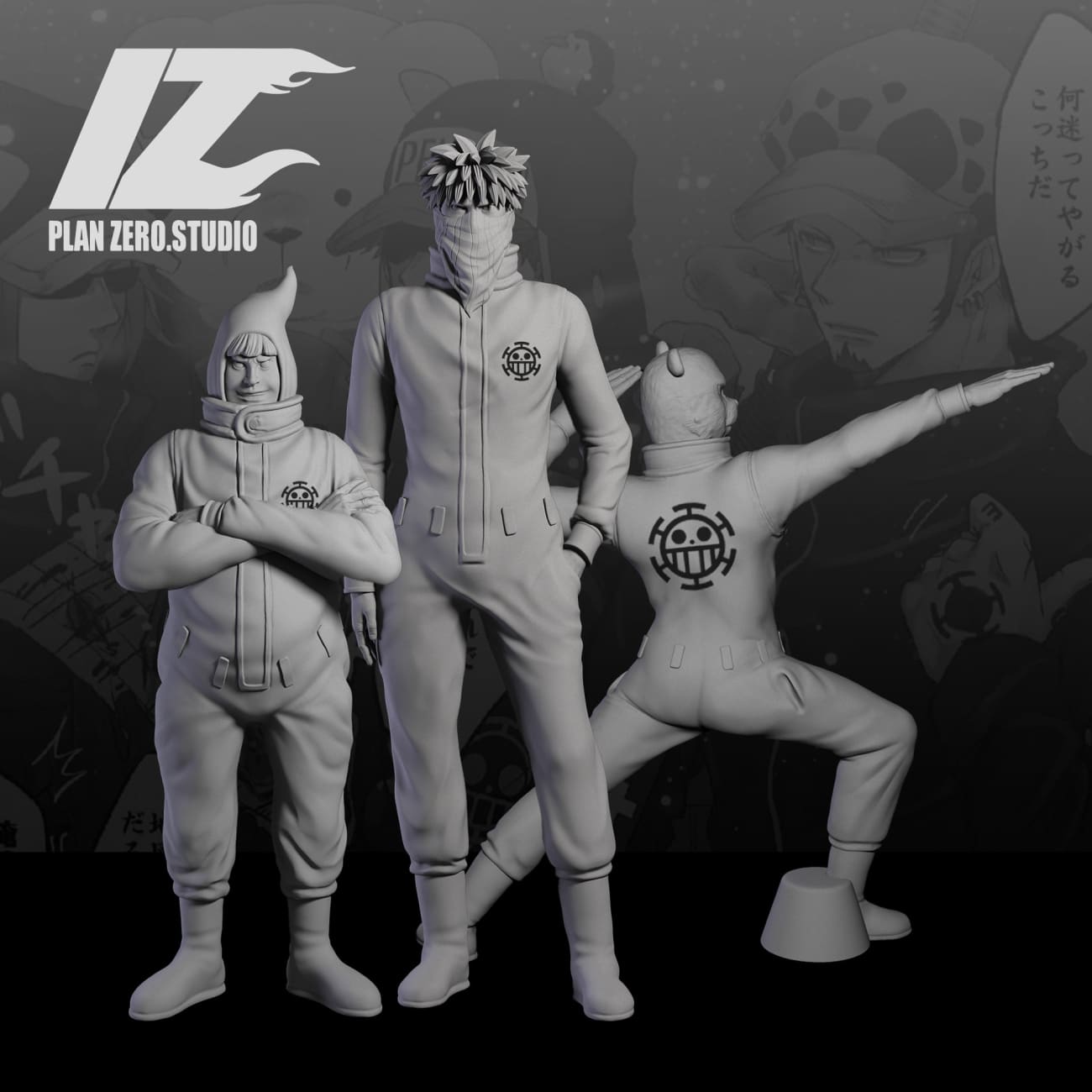 PZ Studio - Trafalgar D. Water Law Underlings
