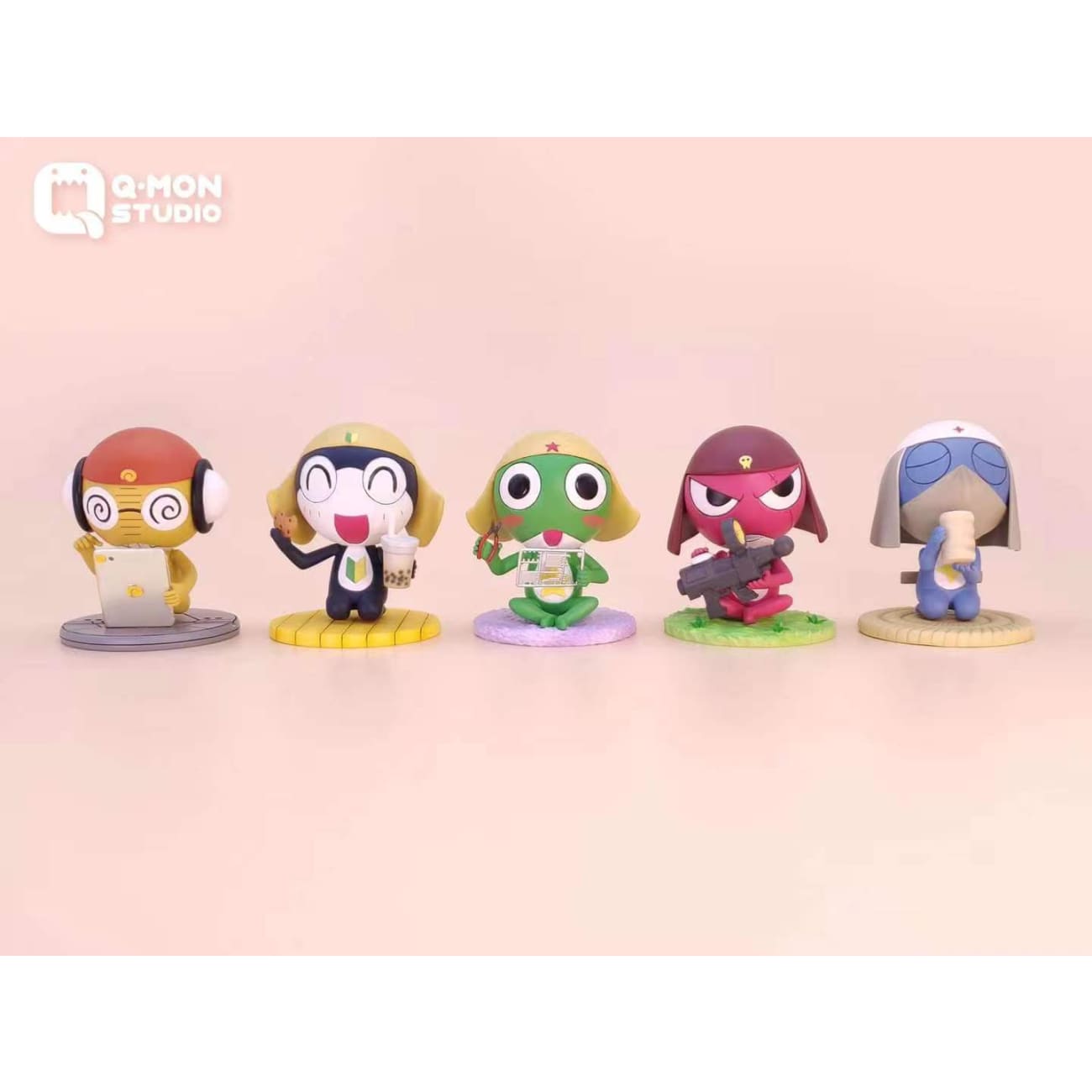 Q MON Studio - Keroro, Giroro, Tamama, Kururu & Dororo