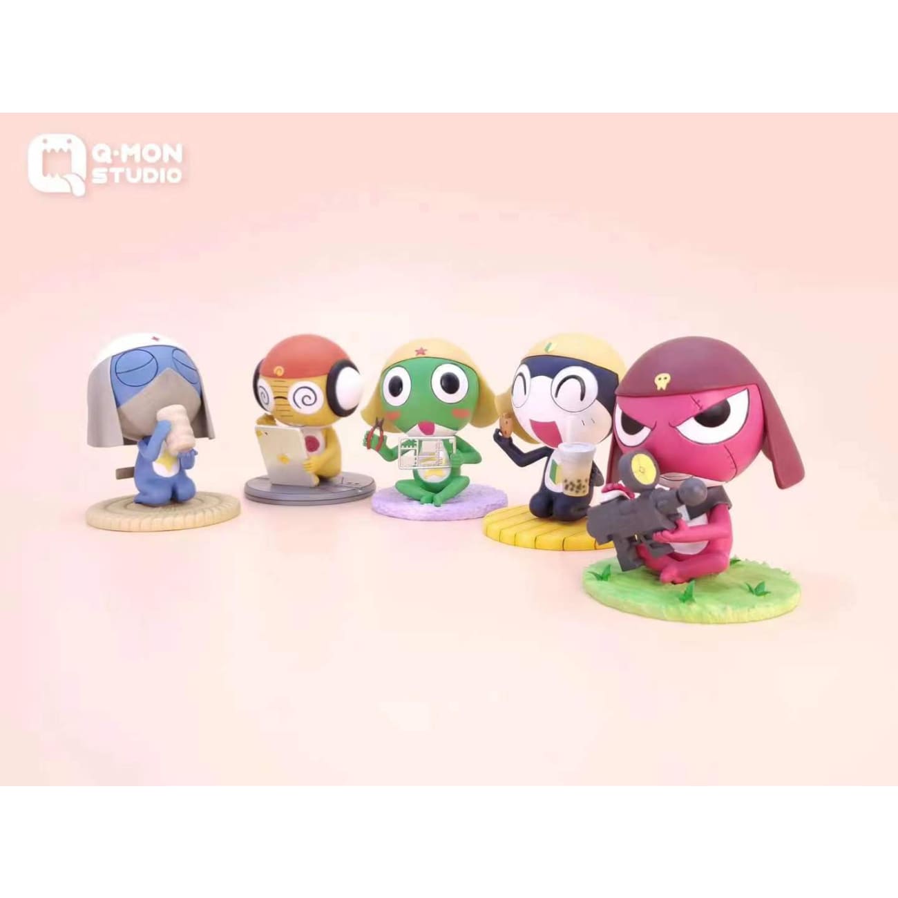 Q MON Studio - Keroro, Giroro, Tamama, Kururu & Dororo