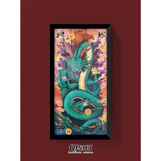 Qi Shu Painting Studio - Shenron Poster Frame 