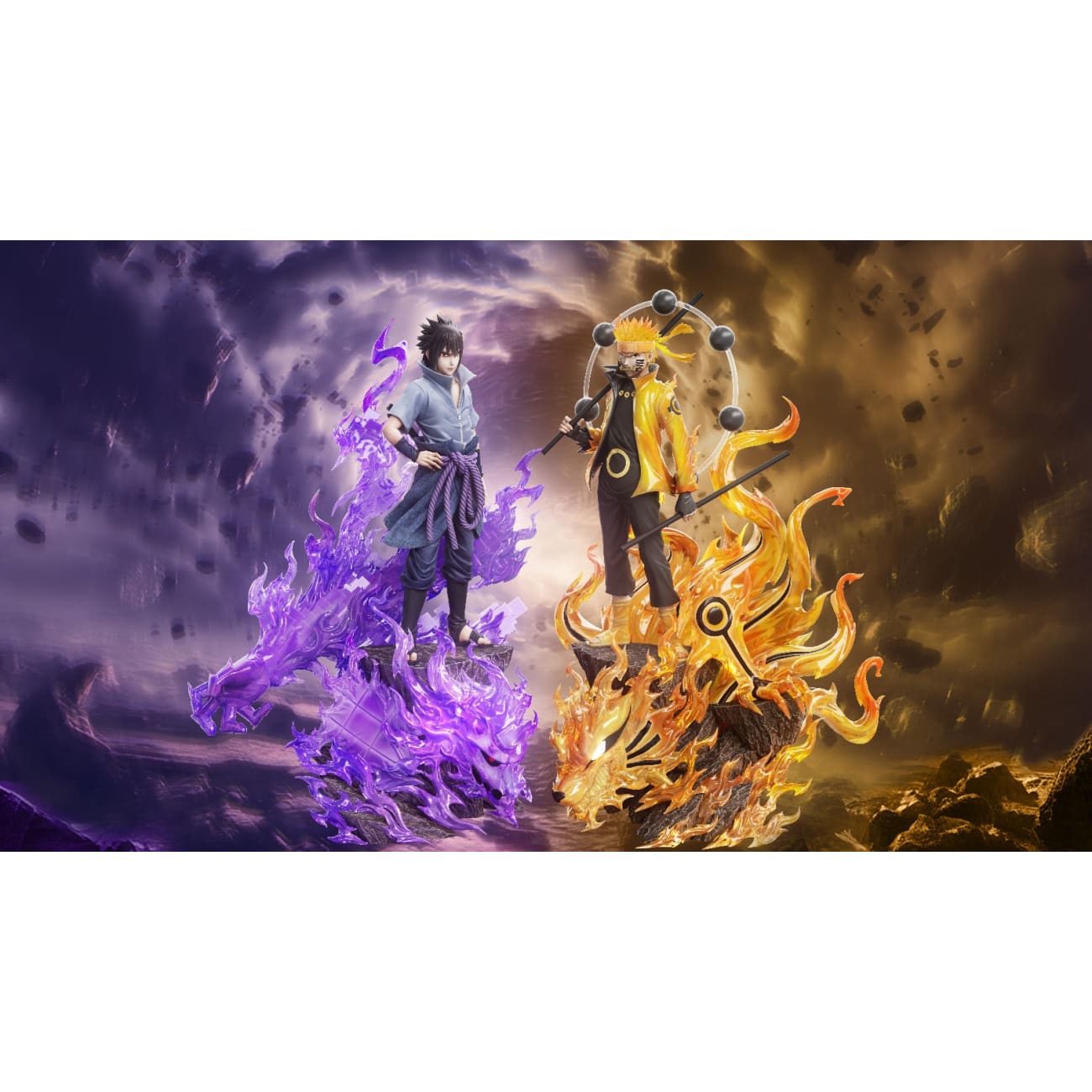Qi Yuan Studio - Six Paths Sage Naruto Uzumaki / Sasuke Uchiha [4 Variants]