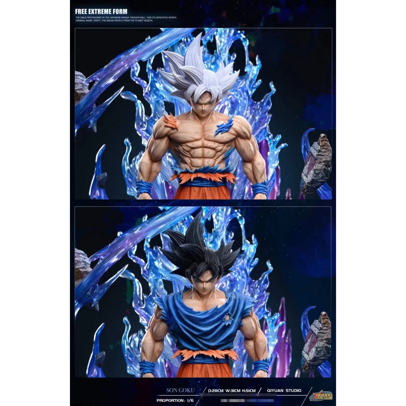 Qi Yuan Studio - Ultra Instinct Son Goku